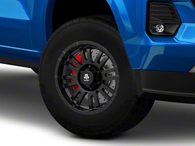 Mammoth Krawler Satin Black 6-Lug Wheel; 17x8; 0mm Offset (23-25 Colorado)