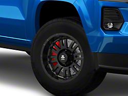 Mammoth Krawler Satin Black 6-Lug Wheel; 17x9; -12mm Offset (23-25 Colorado)