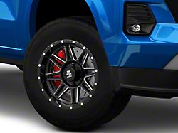 Mammoth Revolver Gloss Black Machined 6-Lug Wheel; 17x9; -6mm Offset (23-26 Colorado)
