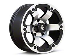 Mammoth Rogue Matte Black Machined 5-Lug Wheel; 17x9; -6mm Offset (05-11 Dakota)