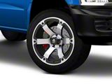 Mammoth Rogue Matte Black Machined 5-Lug Wheel; 20x9; -6mm Offset (05-11 Dakota)
