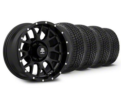 Mammoth 17x9 Mammoth Mesh & 33in Milestar All-Terrain Patagonia AT/R Tire Package (09-14 F-150)