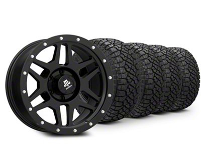 18x9 Mammoth Six Spoke & 33in Kenda All-Terrain KLEVER R/T KR601 Tire Package (15-20 F-150)