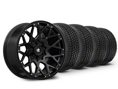 Mammoth 20x9 Mammoth Vex & 33in Milestar All-Terrain Patagonia AT/R Tire Package (21-26 F-150)