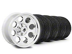 17x9 Mammoth 8 Aluminum Wheel & 33in Milestar All-Terrain Patagonia AT/R Tire Package (15-20 F-150)