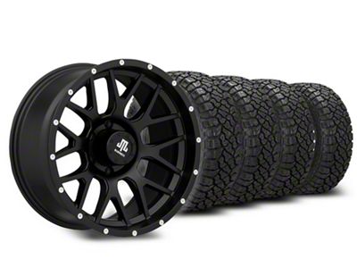 18x9 Mammoth Mesh Wheel & 33in Kenda All-Terrain KLEVER R/T KR601 Tire Package (15-20 F-150)