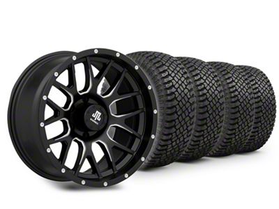 18x9 Mammoth Mesh Wheel & 33in Atturo All-Terrain Trail Blade X/T Tire Package (15-20 F-150)