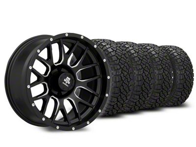 18x9 Mammoth Mesh Wheel & 33in Kenda All-Terrain KLEVER R/T KR601 Tire Package (15-20 F-150)