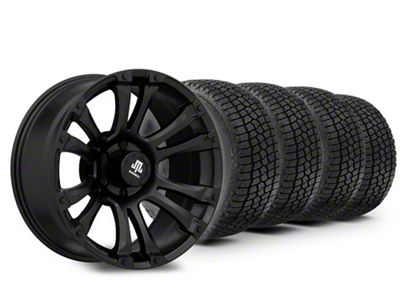 20x9 Mammoth Madness Wheel & 33in Milestar All-Terrain Patagonia AT/R Tire Package (15-20 F-150)