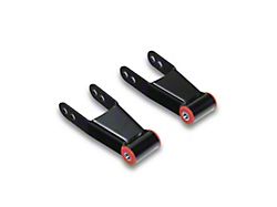 Mammoth Rear Lowering Shackles; 2-Inch (97-03 F-150)