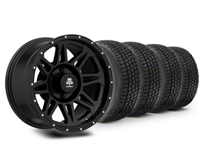 17x9 Mammoth 8 Beadlock Wheel & 33in Milestar All-Terrain Patagonia AT/R Tire Package (15-20 F-150)