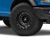 Mammoth Turbine Satin Black 6-Lug Wheel; 17x8.5; -6mm Offset (21-26 F-150)