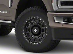 Mammoth Hunter Satin Black Satin Black 8-Lug Wheel; 18x9; 0mm Offset (23-26 F-250 Super Duty)