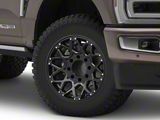 Mammoth Vex Satin Black Satin Black 8-Lug Wheel; 18x9; 0mm Offset (23-26 F-250 Super Duty)