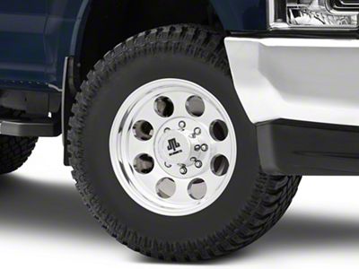 Mammoth 8 Aluminum Polished 8-Lug Wheel; 18x9; -6mm Offset (17-22 F-350 Super Duty SRW)