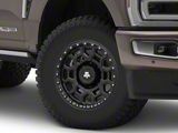 Mammoth Hunter Satin Black Satin Black 8-Lug Wheel; 18x9; 0mm Offset (23-26 F-350 Super Duty)