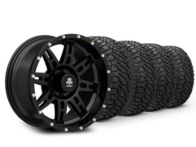 18x9 Mammoth Split 8 & 33in Kenda All-Terrain KLEVER R/T KR601 Tire Package (09-14 F-150)