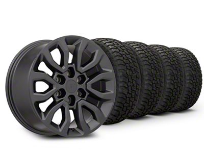 18x9 Raptor Style & 33in Mickey Thompson All-Terrain Baja Boss A/T Tire Package (15-20 F-150)