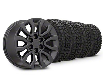 18x9 Raptor Style & 33in Mudclaw Mud-Terrain Comp MTX Tire Package (09-14 F-150)