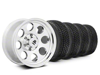 17x9 Mammoth 8 Aluminum & 33in Milestar All-Terrain Patagonia AT/R Tire Package (07-13 Sierra 1500)