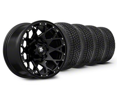 Mammoth 17x9 Mammoth Vex & 33in Milestar All-Terrain Patagonia AT/R Tire Package (09-18 RAM 1500)