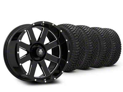 Mammoth 20x10 Mammoth Horde & 33in Atturo All-Terrain Trail Blade X/T Tire Package (09-18 RAM 1500)