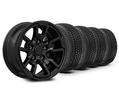 17x8 Rebel Style & 33in Milestar All-Terrain Patagonia AT/R Tire Package (09-18 RAM 1500)