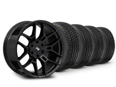 20x9 Rovos Wheels Ceres & 33in Milestar All-Terrain Patagonia AT/R Tire Package (21-25 F-150)