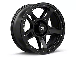 Mammoth Cliff Hanger Matte Black 6-Lug Wheel; 20x9; -6mm Offset (19-26 Sierra 1500)