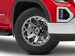 Mammoth Synister Charcoal 6-Lug Wheel; 20x9; -6mm Offset (19-26 Sierra 1500)