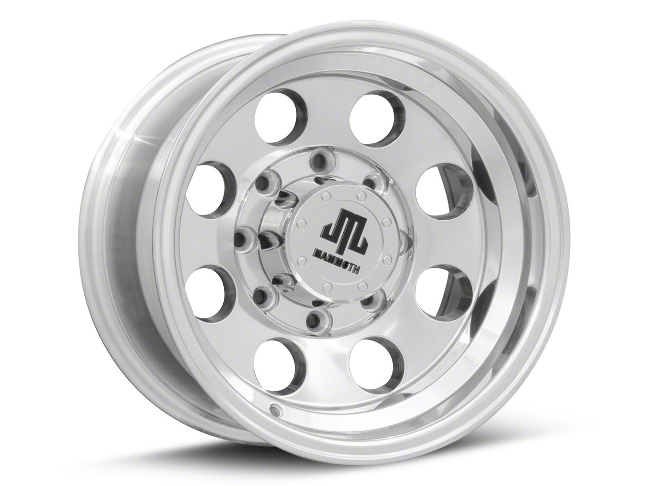 Mammoth Sierra 2500 8 Aluminum Polished 8-Lug Wheel; 16x10; -24mm