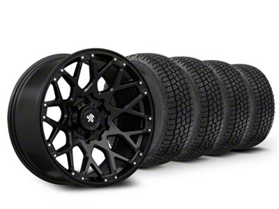 Mammoth 17x9 Mammoth Vex & 33in Milestar All-Terrain Patagonia AT/R Tire Package (19-26 Silverado 1500)
