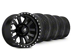 17x9 Mammoth 10 Hole & 33in Milestar All-Terrain Patagonia AT/R Tire Package (19-25 Silverado 1500)