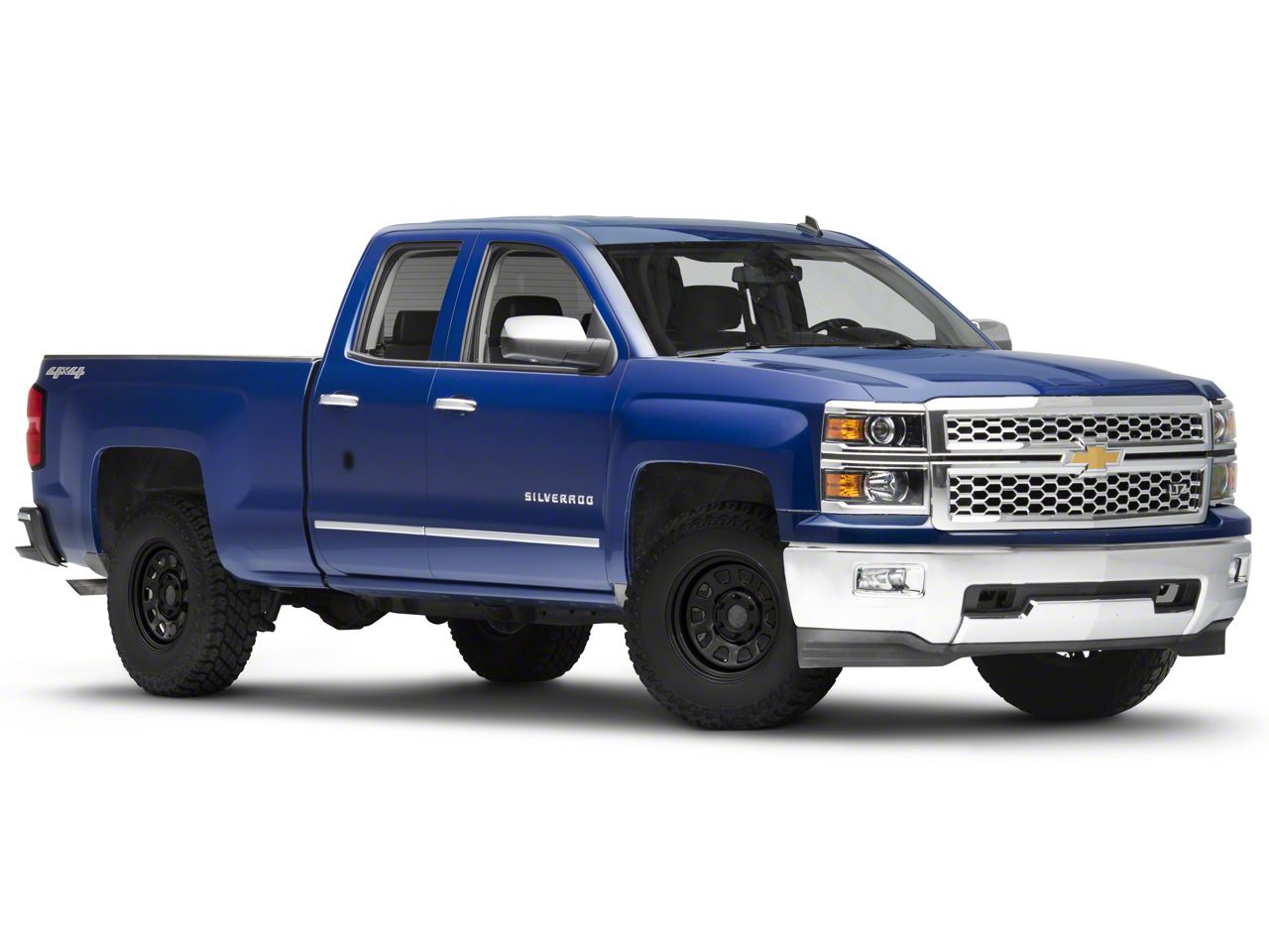 Silverado 1500 17x9 Mammoth D Window & 33in Milestar All-Terrain
