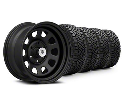 17x9 Mammoth D Window & 33in Milestar All-Terrain Patagonia AT/R Tire Package (07-13 Silverado 1500)