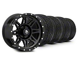 17x9 Mammoth Split 8 & 33in Milestar All-Terrain Patagonia AT/R Tire Package (14-18 Silverado 1500)
