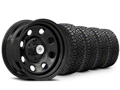 17x8 Mammoth 8 & 33in NITTO All-Terrain Ridge Grappler A/T Tire Package (14-18 Silverado 1500)