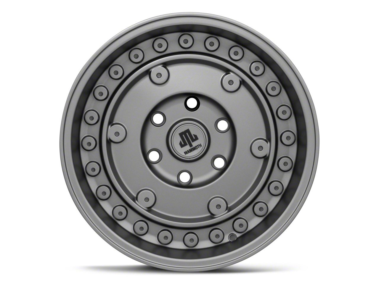 Mammoth Rims Silverado 1500 17x9.5 Mammoth Militant & 33in Ironman Mud-Terrain All ...