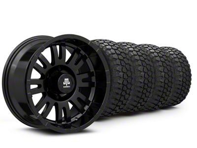17x9 Mammoth Krawler & 33in Ironman Mud-Terrain All Country Tire Package (99-06 Silverado 1500)