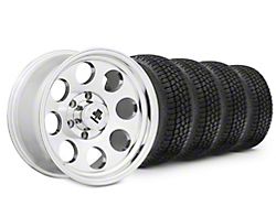 17x9 Mammoth 8 Aluminum Wheel & 33in Milestar All-Terrain Patagonia AT/R Tire Package (07-13 Silverado 1500)