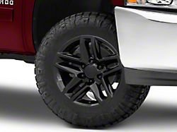 Mammoth Trail Boss Style Black 6-Lug Wheel; 18x8.5; 26mm Offset (07-13 Silverado 1500)