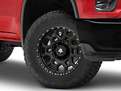 Mammoth Hunter Satin Black Satin Black 8-Lug Wheel; 20x9; 0mm Offset (20-26 Silverado 3500 HD SRW)
