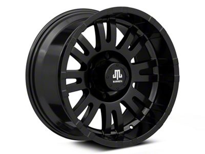 Mammoth Krawler Satin Black 6-Lug Wheel; 17x9; -12mm Offset (21-24 Tahoe)