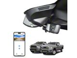 Mangoal Front 4K Dash Cam with Sony STARVIS Sensor (19-24 RAM 3500 w/ Curved Surface Above Mirror)