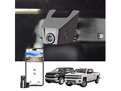 Mangoal Front 4K and Rear FHD Dash Cams with Sony STARVIS Sensor (14-21 Silverado 1500 w/ Auto-Dimming Rearview Mirror)