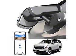 Mangoal Front 4K Dash Cam with Sony STARVIS Sensor (15-20 Tahoe w/ 5-Hole Slots at Side of Mirror Cover)