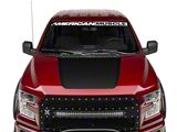SEC10 Hood Decal; Matte Black (15-20 F-150, Excluding Raptor)
