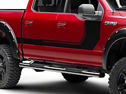 SEC10 Side Graphics; Matte Black (15-20 F-150)