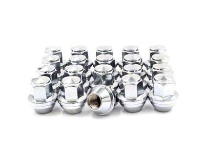 Chrome OEM Style Lug Nuts; 13/16-Inch; Set of 20 (22-26 Maverick)