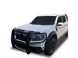 Grille Guard; Black (22-24 Maverick)